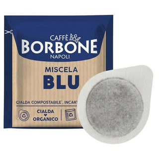 Caffè Borbone 150 Cialde Ese 44 mm Miscela Blu, Cialda Compostabile, Incarto Riciclabile