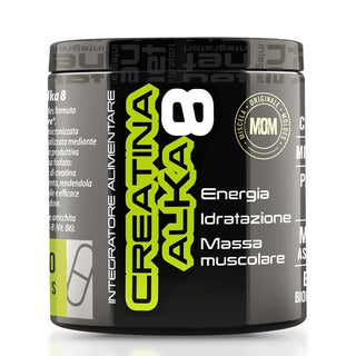 NET Integratori CREATINA ALKA 8 Creatina Monoidrata Micronizzata Clonapure,  Pre E Post Workout