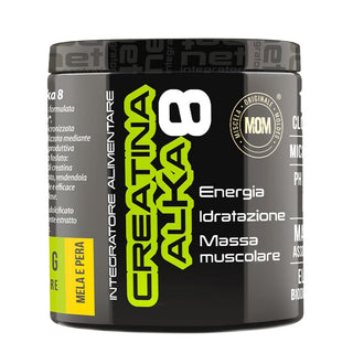 NET Integratori CREATINA ALKA 8 Creatina Monoidrata Micronizzata Clonapure,  Pre E Post Workout
