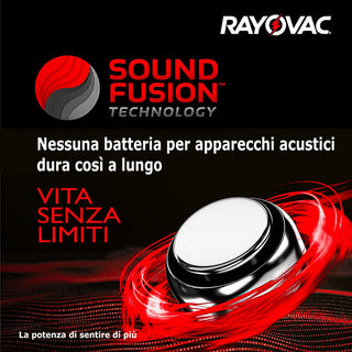 Rayovac Extra 312, 84 Batterie Per Apparecchi Acustici, 14 Blister da 6 Pile