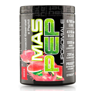 NET MAS PEP LIPOSOMIALE Pre-Intra e Post Workout con EAA Amminoacidi Essenziali e BCAA