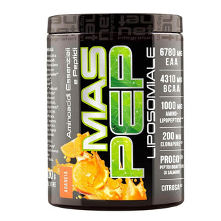 NET MAS PEP LIPOSOMIALE Pre-Intra e Post Workout con EAA Amminoacidi Essenziali e BCAA