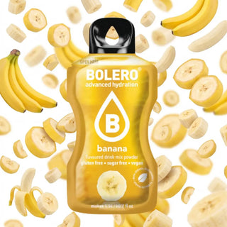 Bolero® 24 Bustine 9 gr, Bevanda Istantanea Solubile, Zero Zuccheri, Banana