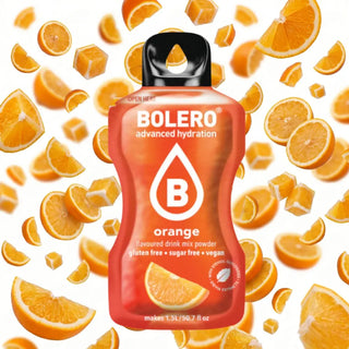 Bolero® 24 Bustine 9 gr, Bevanda Istantanea Solubile, Zero Zuccheri, Orange (Arancia)