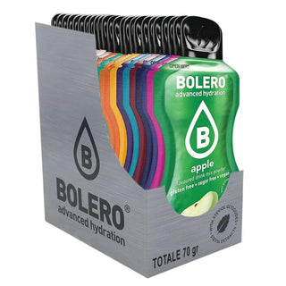 Bolero® 24 Bustine Sticks 3 gr Mix, Bevanda Istantanea Solubile, Zero Zuccheri, Gusti Assortiti