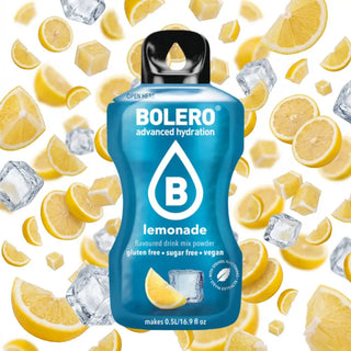 Bolero® 24 Sticks Bustine 3 gr, Bevanda Istantanea Solubile, Zero Zuccheri, Lemonade (Limonata)