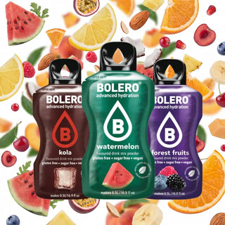 Bolero® 48 Bustine Sticks 3 gr Mix, Bevanda Istantanea Solubile, Zero Zuccheri, Gusti Assortiti