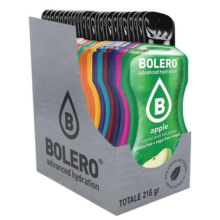 Bolero® 24 Bustine 9 gr Mix, Bevanda Istantanea Solubile, Zero Zuccheri, Gusti Assortiti