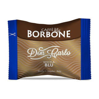 Caffè Borbone 100 capsule Borbone Blu Don Carlo, Compatibili con Lavazza a Modo Mio