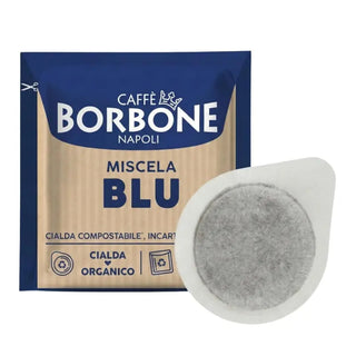 Caffè Borbone 150 Cialde Ese 44 mm Miscela Blu Compostabili, Incarto Riciclabile