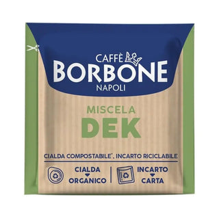Caffè Borbone 150 Cialde Ese 44 mm Miscela Dek Decaffeinato Compostabili, Incarto Riciclabile