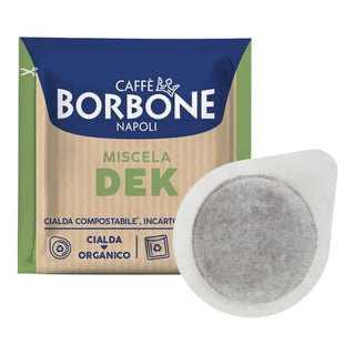 Caffè Borbone 150 Cialde Ese 44 mm Miscela Dek Decaffeinato Compostabili, Incarto Riciclabile