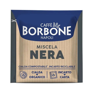 Caffè Borbone 150 Cialde Ese 44 mm Miscela Nera Compostabili, Incarto Riciclabile