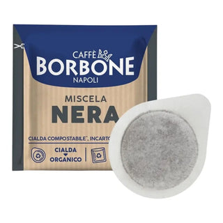 Caffè Borbone 150 Cialde Ese 44 mm Miscela Nera Compostabili, Incarto Riciclabile