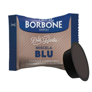 Caffè Borbone 100 Capsule Miscela Blu Don Carlo, Compatibili Lavazza A Modo Mio®