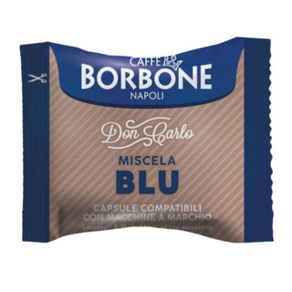 Caffè Borbone 100 Capsule Miscela Blu Don Carlo, Compatibili Lavazza A Modo Mio®
