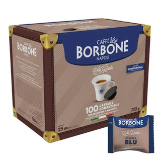 Caffè Borbone 100 Capsule Miscela Blu Don Carlo, Compatibili Lavazza A Modo Mio®
