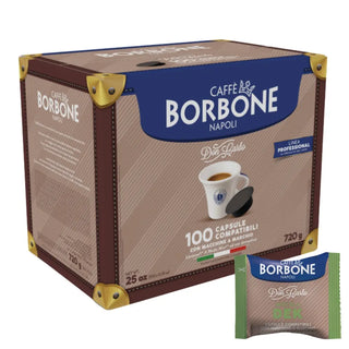 Caffè Borbone 100 Capsule Miscela Dek Decaffeinato Don Carlo, Compatibili Lavazza A Modo Mio®