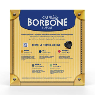 Caffè Borbone 100 capsule (2 confezioni da 50) Miscela Blu, Compatibile Macchine Nescafè® Dolce Gusto®