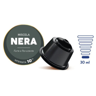 Caffè Borbone 100 capsule (2 confezioni da 50) Miscela Nera, Compatibile Macchine Nescafè® Dolce Gusto®