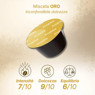 Caffè Borbone 100 capsule (2 confezioni da 50) Miscela Nera, Compatibile Macchine Nescafè® Dolce Gusto®