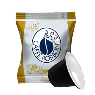 Caffè Borbone Respresso 100 Capsule Miscela Oro Compatibili Nespresso®