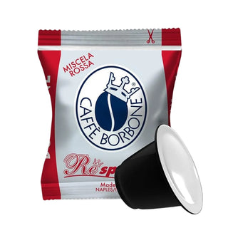 Caffè Borbone Respresso 100 Capsule Miscela Rossa Compatibili Nespresso®