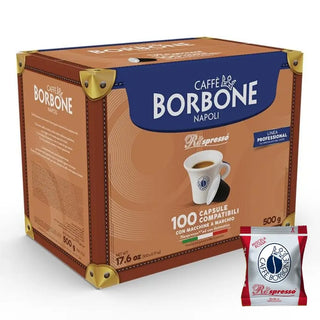 Caffè Borbone Respresso 100 Capsule Miscela Rossa Compatibili Nespresso®