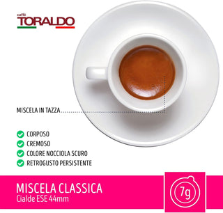 Caffè Toraldo 150 Cialde Miscela Classica