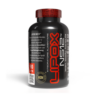 NET  LIPOX NS12 Integratore Termogenico Brucia Grassi Senza Caffeina