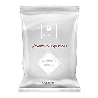 Lollo Caffè Box 100 CompatibilCapsule i Macchine NESPRESSO, Miscela ARGENTO