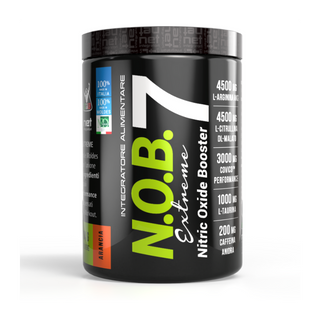 NET Integratori- N.O.B. 7 EXTREME – Integratore Pre-Workout Potenziato Gusto Arancia