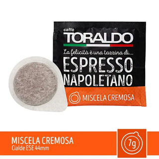 Caffè Toraldo 150 Cialde Ese 44 mm Miscela Cremosa Compostabili