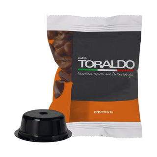 Caffè Toraldo 100 Capsule Miscela Cremosa, Compatibili Lavazza A Modo Mio®