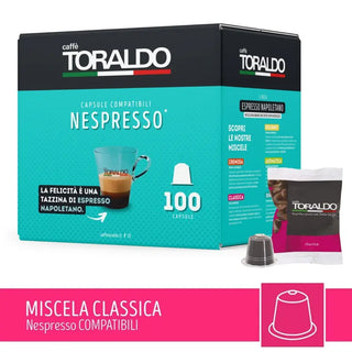 Caffè Toraldo 100 Capsule Miscela Classica Compatibili Nespresso®