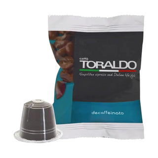 Caffè Toraldo 100 Capsule Miscela Decaffeinato Compatibili Nespresso®