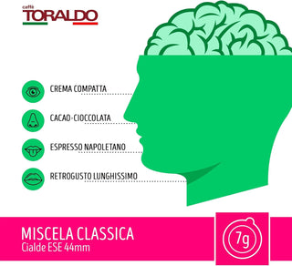 Caffè Toraldo 150 Cialde Miscela Classica