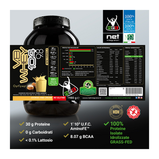 NET Integratori VB WHEY 104 9.8® Proteine Isolate Idrolizzate 900 gr