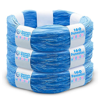 Weemoms - Ricariche Mangiapannolini Pack 3 Pezzi, Compatibili Tommee Tippee, Maialino Foppapedretti, ecc. 160 Pannolini Ciascuna. Totale 480 ( Cartuccia Originale Necessaria )